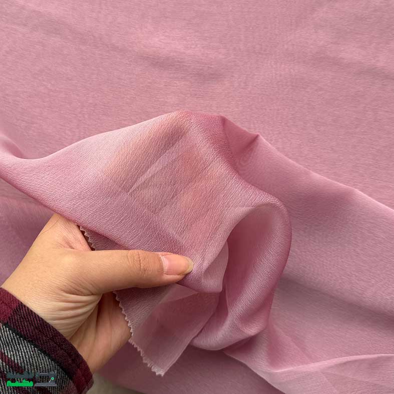 پارچه حریر ملانژ کالباسی